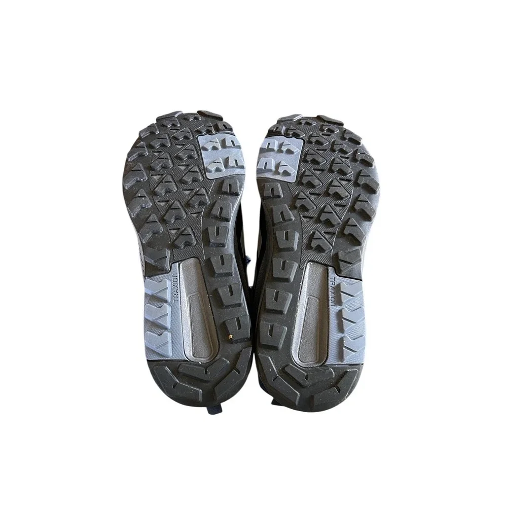 Adidas Terrex Anoka Rain.Rdy Mens Blue Grey Waterproof‎ Hiking Boots Mid Top